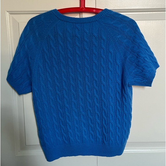 J. CREW Blue Cashmere - Picture 2 of 3